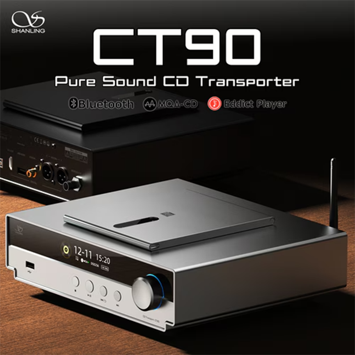 SHANLING CT90 ����С� CD�ȥ�󥹥ݡ��� CT90-SILVER