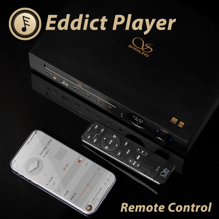 �ֺ߸�ͭ��SHANLING CD80 II �֥�å� ����ѥ��ȥǥ����ȥå�CD�ץ쥤�䡼 CD80-2BLACK 