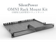 2025ǯ822ȯSilent Power OMNI Rack Mount Kit 1 OMNI LANѥåޥ SLP-OMNI-RMK iFi Audio