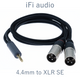 ֺ߸ͭiFi audio 4.4 to XLR cable SE 4.4mm- 3pin XLR x 2͢ʡ