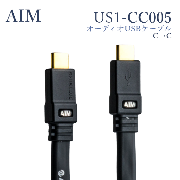 AIM US1-CC005 1�� 0.5m �����ǥ���USB�����֥� C��C [SHIELDID] ��2026ǯ5��27��ȯ���