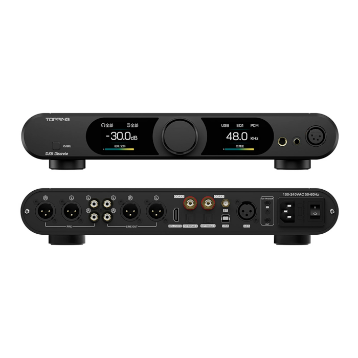 TOPPING DX9 Discrete �֥�å� 1�� �ե�Х�󥹥ǥ������꡼�ȥǥ����ȥå�DAC/AMP DX9DiscreteBK