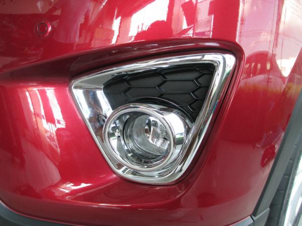 マツダ CX-5 KE 前期 メッキ フォグ カバー