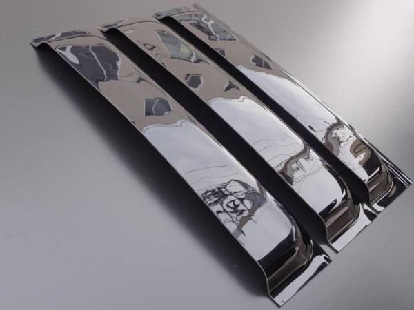 ハイエース 200系 トリプルバイザー サイドバイザー 6Pset　 送料無料 レジアス ハイエース 200系 トリプルサイドバイザー6p