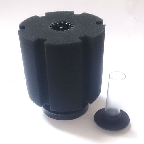 【9月購入】1000mlライフエッセンス＆ゼオライトフィルター（下部）＆スポンジ 簡単ラクラクフィルター スポンジカセットWパワー GEX 水槽用