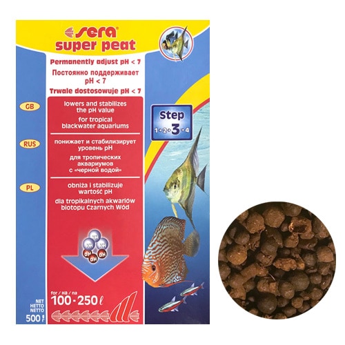 セラ スーパーピート 500g 水質調整 熱帯魚水槽用 セラ スーパーピート 500g 水質調整 熱帯魚水槽用