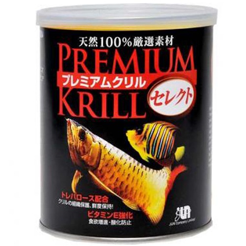 JUN プレミアム クリル セレクト 82g えさ 乾燥エビ
