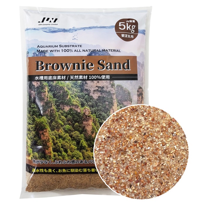 �ڿ����ʡ� JUN �֥饦�ˡ������ 5kg γ������:��0.1��1mm �쾲 ŷ���Ǻ� �ѥ����������