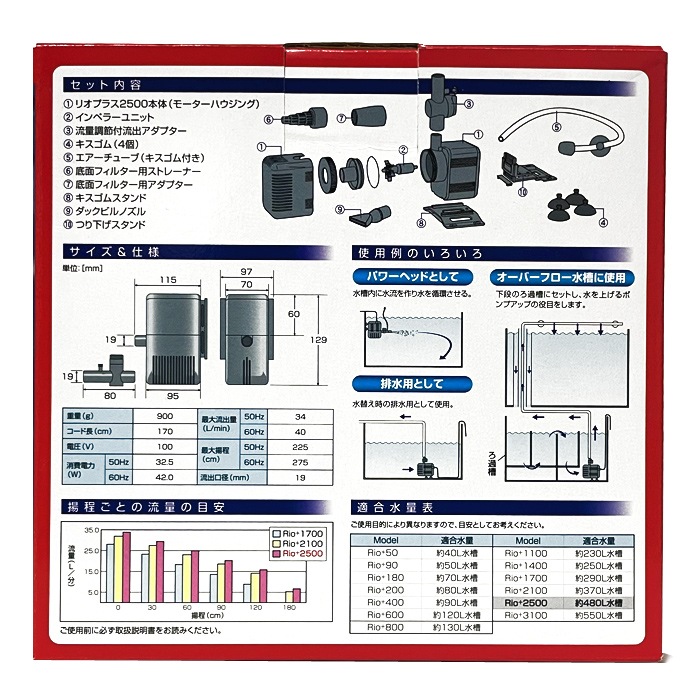 ���ߥϥ� Rio+2500 (��������:60Hz) ����ݥ�� �ꥪ�ץ饹 ������