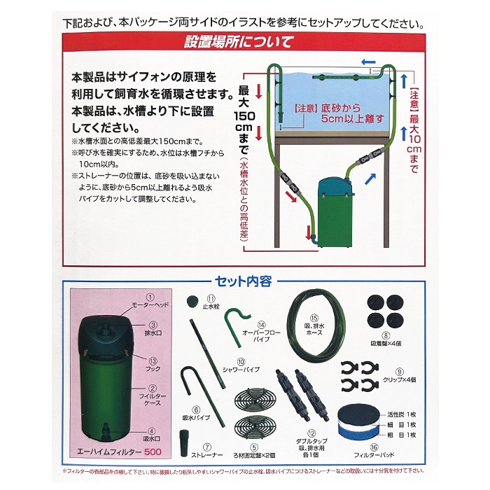 �����ϥ��� 500 �ե��륿�� (��������:60Hz) ������ �����ե��륿�� 2213820 ����