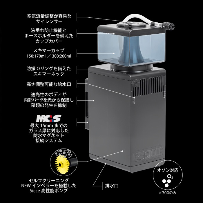 SICCE ���㡼�������ޡ� 300 �ץ��ƥ��󥹥��ޡ� SHARK SKIMMER ������� �������ꥦ��