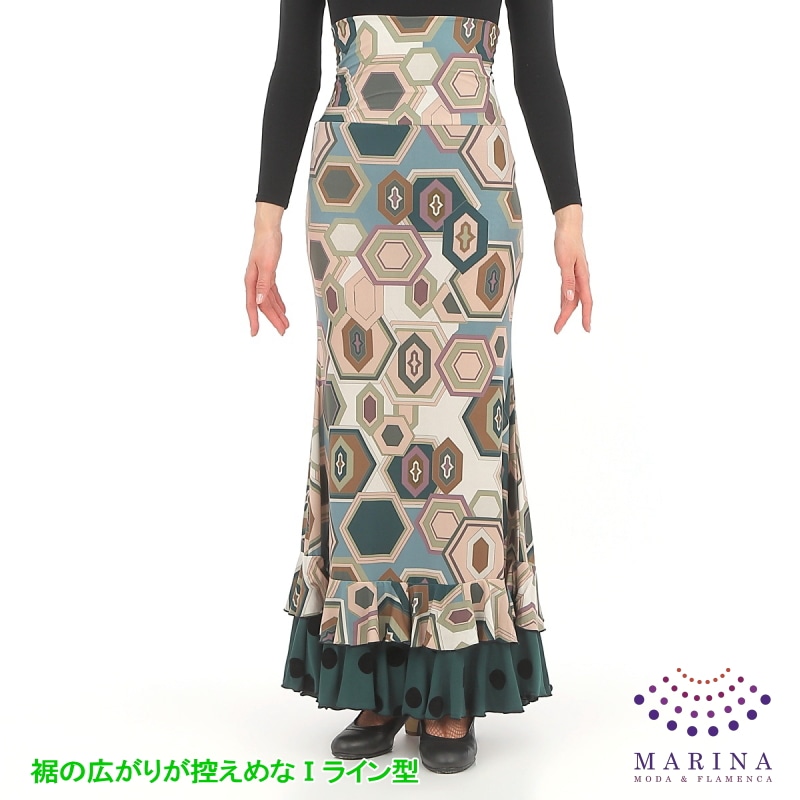 フラメンコ | スカート水玉とピキージョのセット Lサイズ フシアピンク