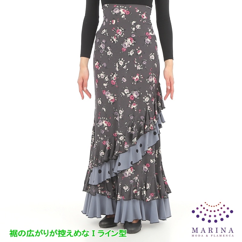 フラメンコ | スカート水玉とピキージョのセット Lサイズ フシアピンク