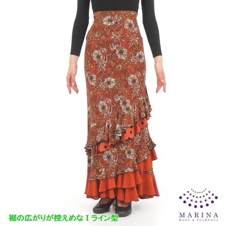 フラメンコ | スカート水玉とピキージョのセット Lサイズ フシアピンク