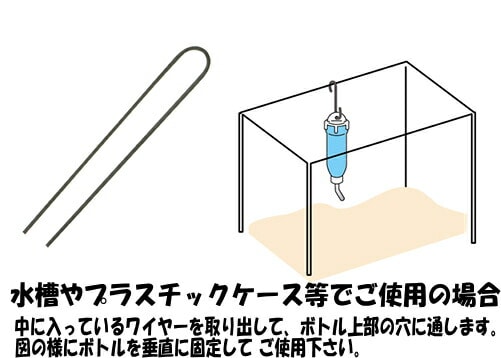 SANKOハムスターケージ用つり下げ式ボトル！ハムスターやリス等