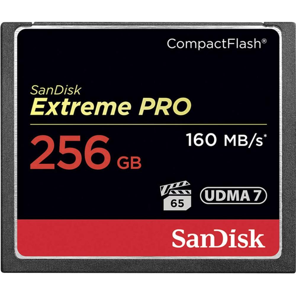 【256GB】 SanDisk/サンディスク コンパクトフラッシュ 最大160MB/s 1067倍速 UDMA7 海外リテール Extreme Pro SDCFXPS-256G-X46 ◆宅