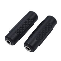 TFTEC 変換名人 スマートフォン イヤホンジャック 中継アダプタ ステレオ 3.5mm (メス) - 3.5mm (メス) 2個入り AV/35J-35JS(2P) ◆メ