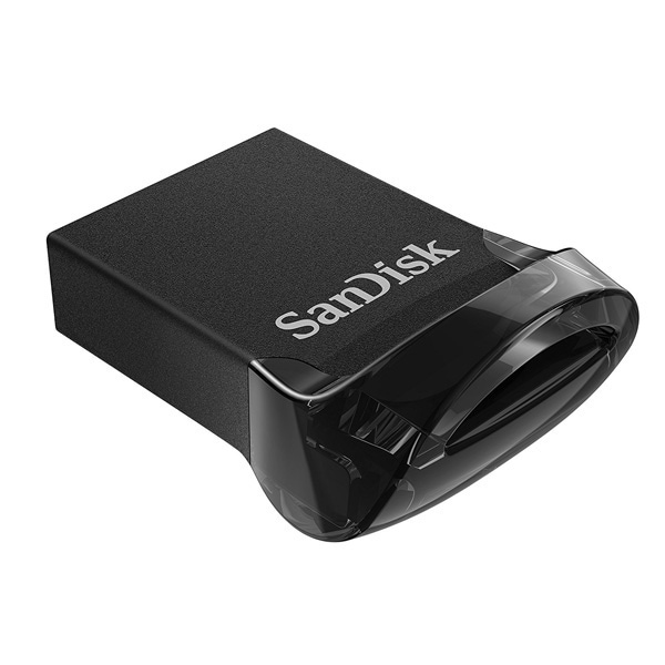【16GB】 SanDisk サンディスク USBメモリー Ultra Fit USB 3.1 Gen1対応 R:130MB/s 超小型設計 ブラック 海外リテール SDCZ430-016G-G46 ◆メ