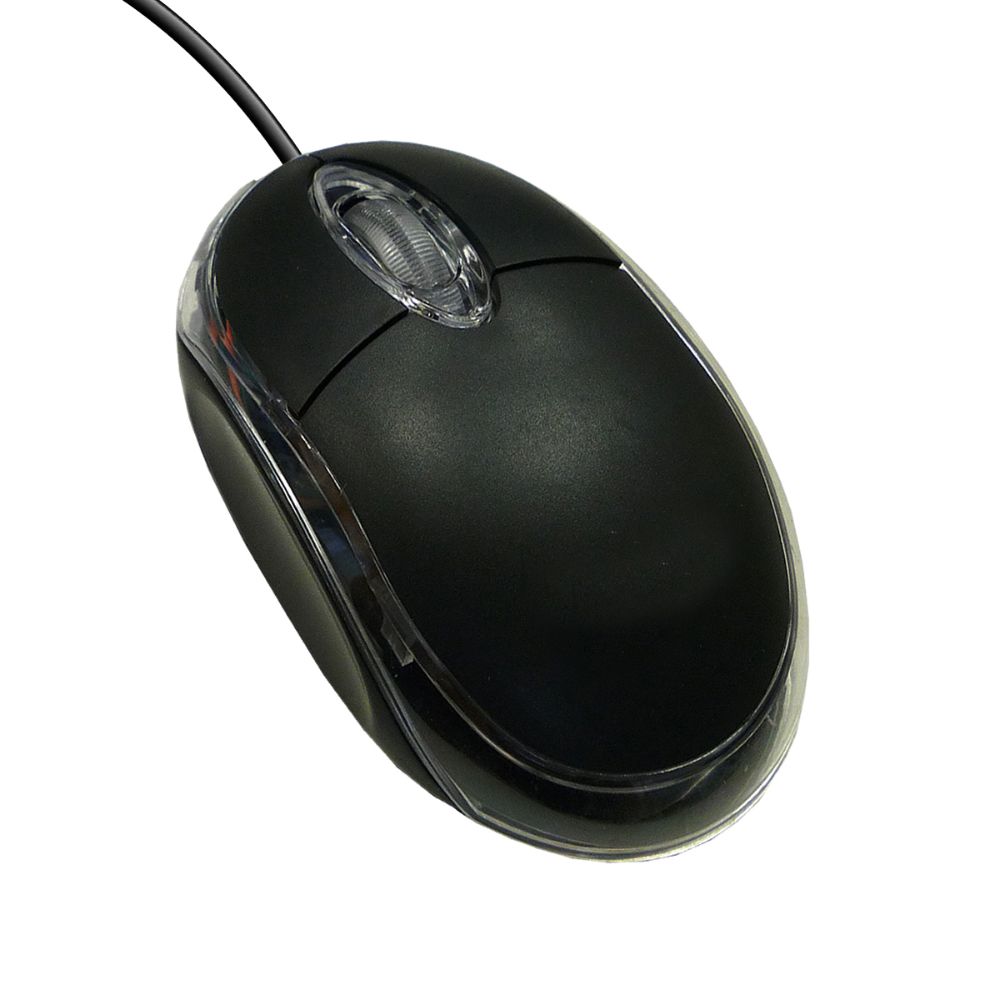 有線マウス USB接続 光学式 Lazos ラゾス 2ボタン DPI800 簡単接続 小型・軽量設計 ケーブル長 1m ブラック L-MS-BK ◆宅