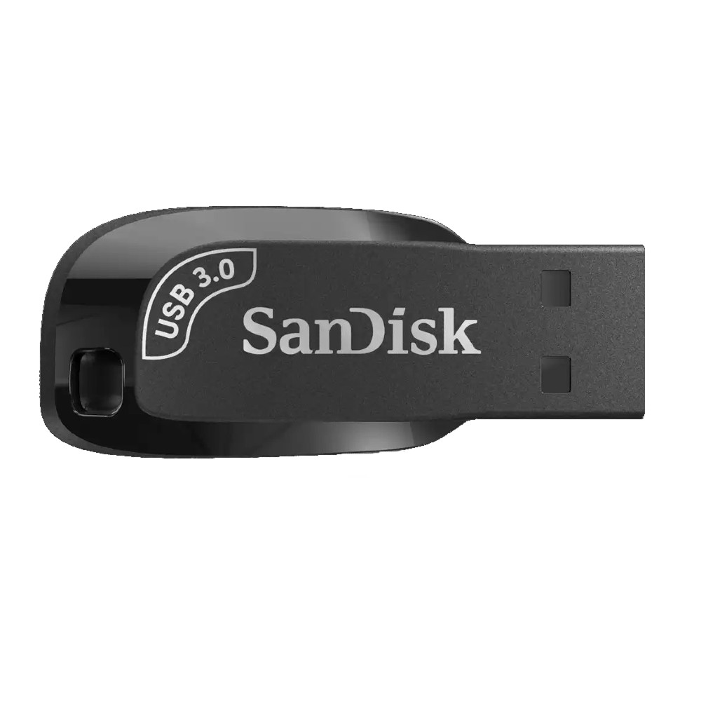 512GB USBメモリ USB3.0 SanDisk サンディスク Ultra Shift R:100MB/s シンプル キャップレス ブラック 海外リテール SDCZ410-512G-G46 ◆メ