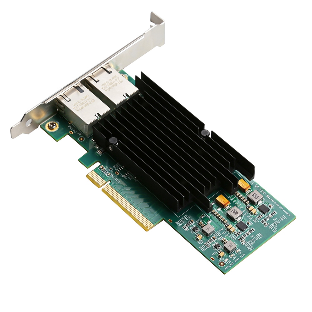 10GbE 有線LANカード デュアルポート増設 10GBASE-T 10