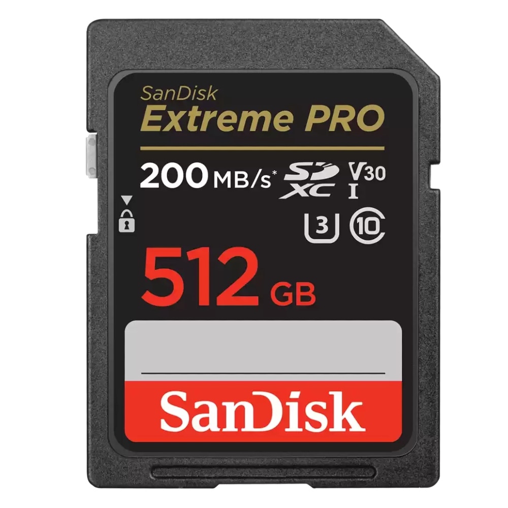 最安値に挑戦★ 512GB SDXCカード SDカード SanDisk サンディスク Extreme PRO Class10 UHS-I U3 V30 4K R:200MB/s W:140MB/s 海外リテール SDSDXXD-512G-GN4IN ◆メ