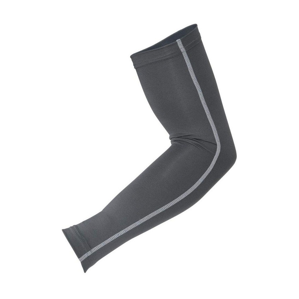 アームカバー JW-618 BT冷感 グレー Lサイズ 1双 OTAFUKU おたふく手袋 パワーストレッチ コンプレッション 吸汗速乾 UVカット クロスクール素材 春夏用 メンズ JW-618-GR-L ◆メ