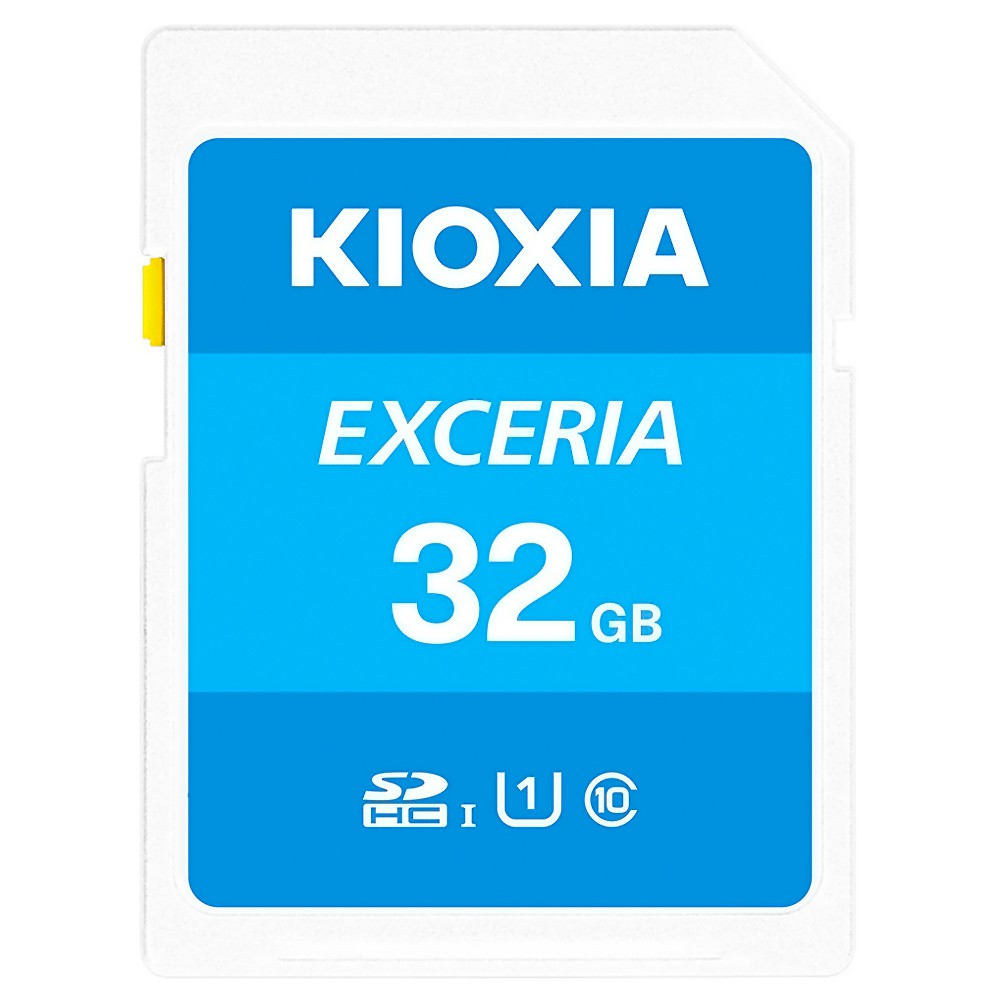 SDカード 32GB SDHCカード KIOXIA キオクシア 旧東芝メモリ EXCERIA Class10 UHS-I U1 R:100MB/s 日本語パッケージ KLNEA032G ◆メ