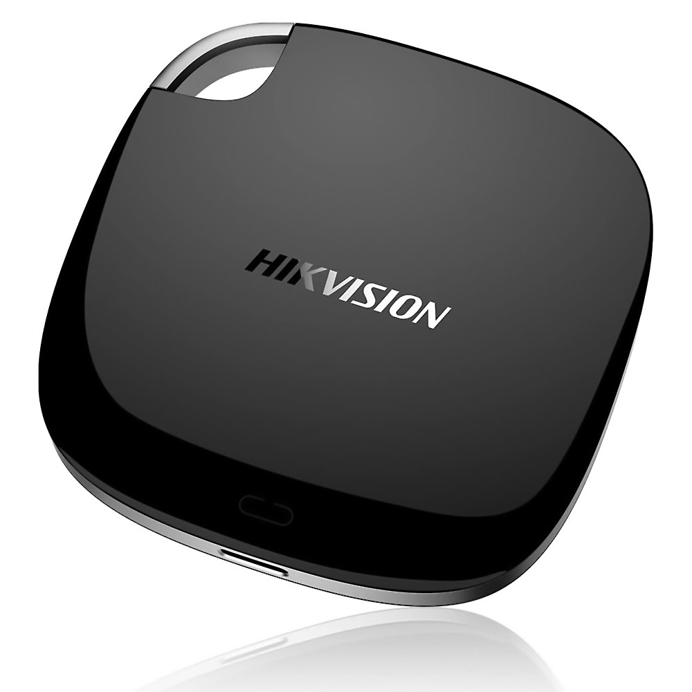 ポータブルSSD 512GB 外付SSD USB3.1 Gen1 Type-C HIKVISION ハイクビジョン T100I R:450MB/s W:400MB/s ポケットサイズ ブラック 海外リテール HS-ESSD-T100I-512GB-BK ◆宅