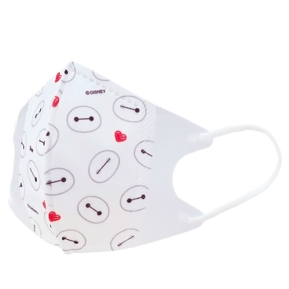 ベイマックス マスク 立体 子供用 こども用 7枚入り SKATER スケーター 不織布 三層構造 4才以上用 サイズ12×10cm 個包装 677175-MSKS3N ◆メ