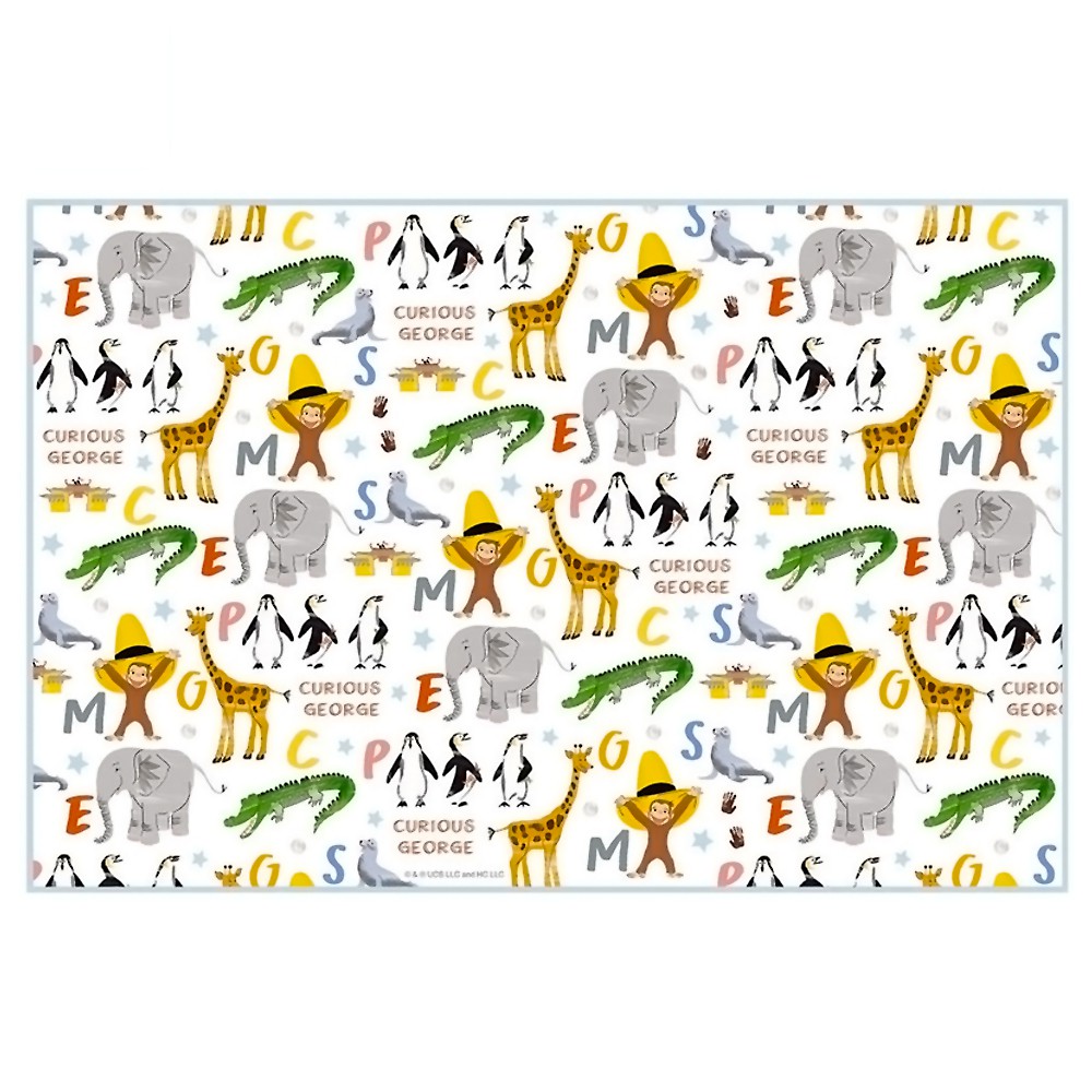 レジャーシート おさるのジョージ ZOO Sサイズ 1人用 遠足 運動会