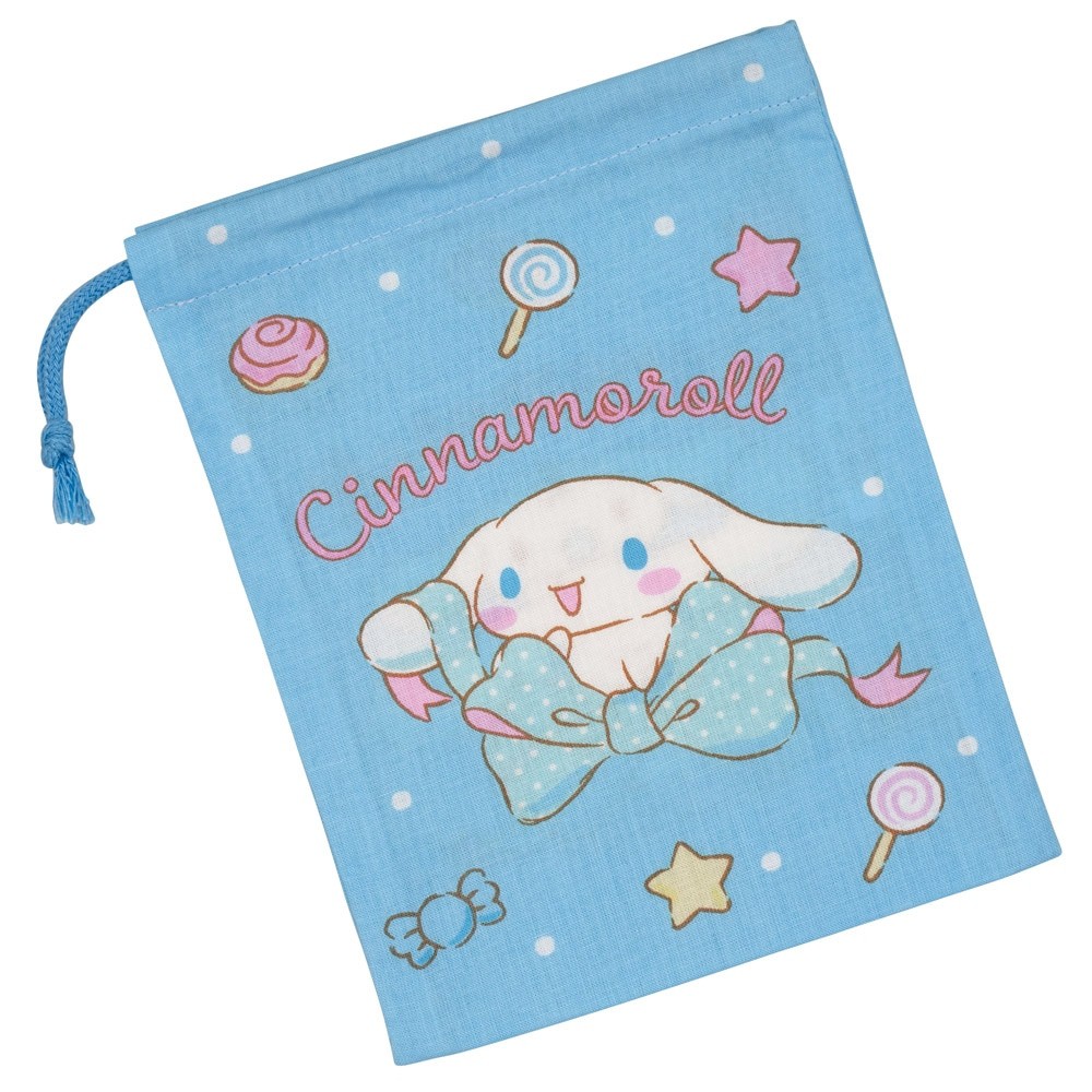 コップ袋 シナモロール ビッグリボン コップ入れ 歯ブラシ入れ 巾着袋