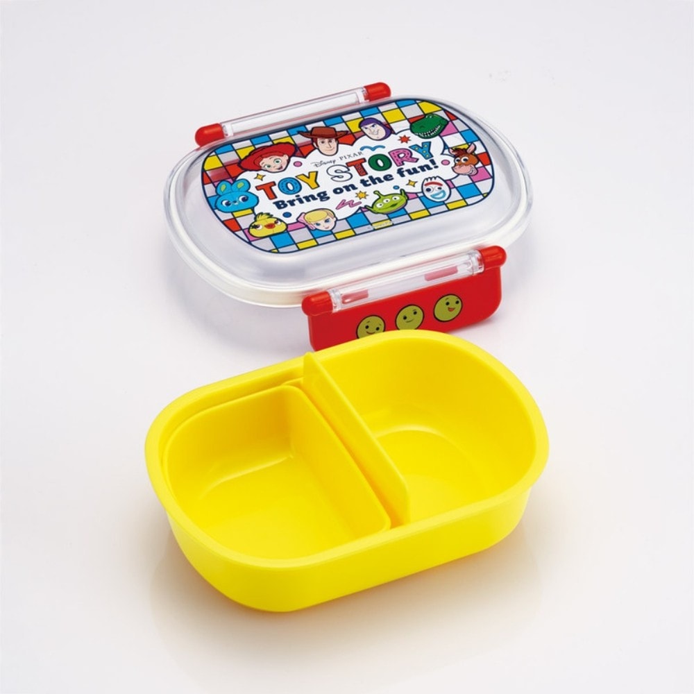 弁当箱 ふわっとフタタイトランチボックス小判 ハッピースマイル 