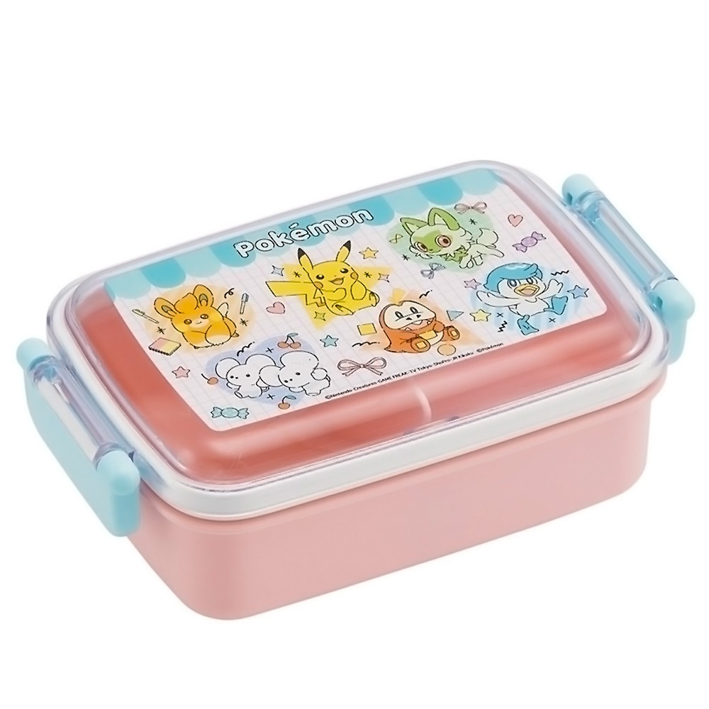 弁当箱 ポケモン Popping Up ふわっとフタタイトランチボックス角型 SKATER スケーター 子供 抗菌 容量450ml 食洗機/レンジ対応 687204-RBF3ANAG ◆宅