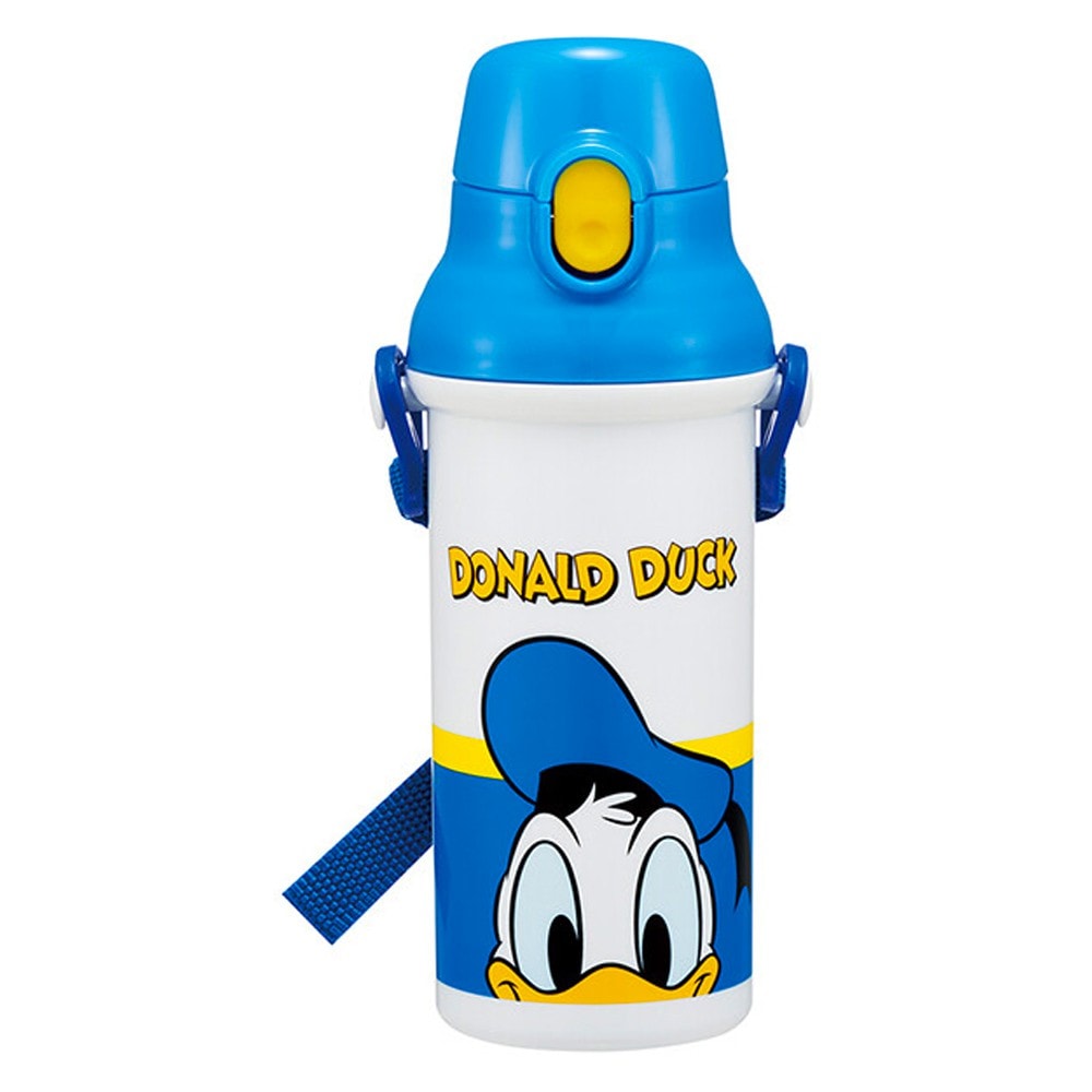 水筒 ドナルドダック 直飲みプラワンタッチボトル SKATER スケーター