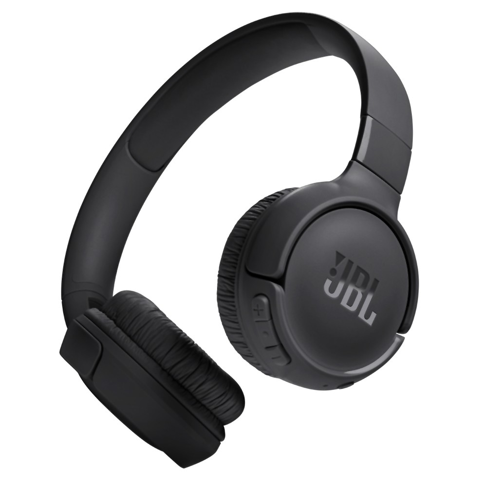 ワイヤレスヘッドホン JBL Tune 520BT Bluetooth 密閉型 連続再生57h 急速充電(USB-C) マルチポイント 並行輸入品 ブラック JBLT520BTBLK ◆宅