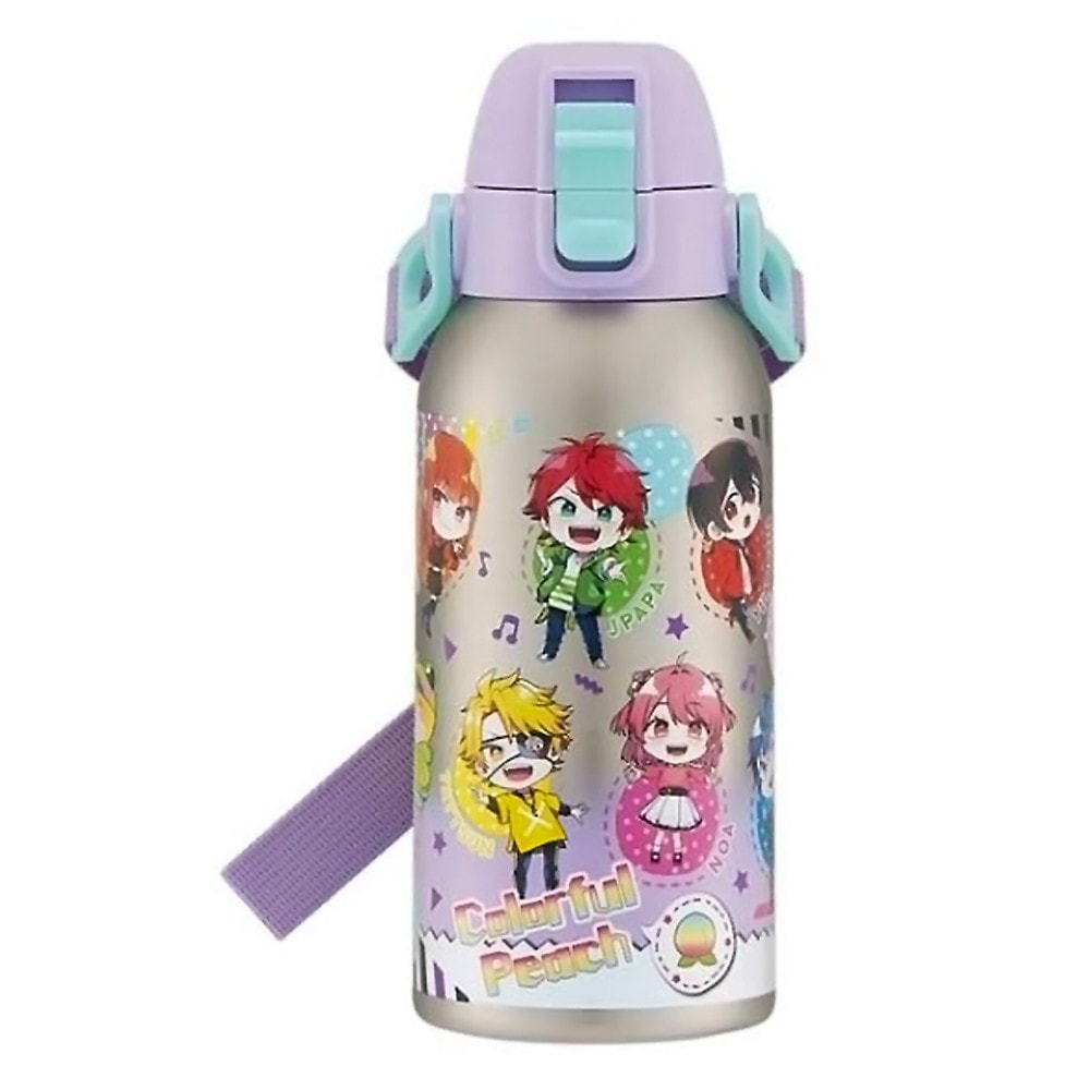 水筒 カラフルピーチ 25 ショルダーベルト付ダイレクト