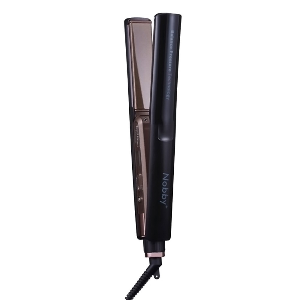 プロテクトイオン ヘアアイロン Nobby＋ NS540 TESCOM テスコム ストレートアイロン カール マイナスイオン 前髪 巻き髪 ダメージ抑制 プロ仕様 ブラック NS540-K ◆宅