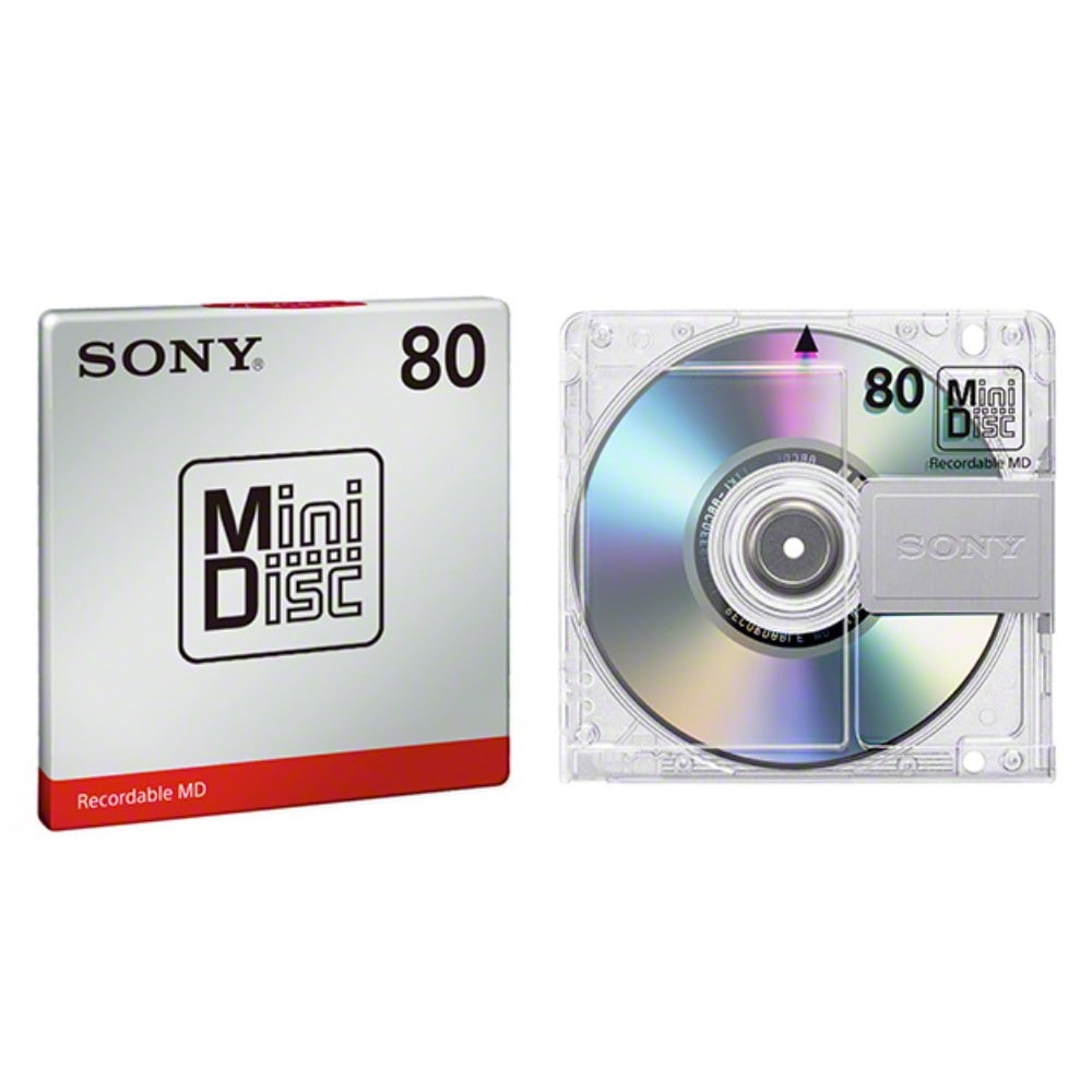 MD ミニディスク MDディスク 録音用 80分 SONY ソニー 音楽 音声