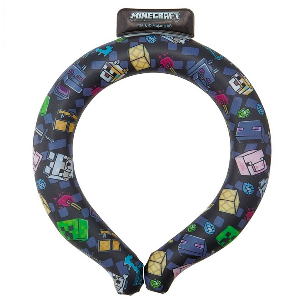 ネッククーラー 涼感リング M マインクラフト Minecraft SKATER スケーター ひんやり かわいい キッズ こども 暑さ対策 熱中症対策 首周り330mm 714207-NCL1 ◆メ