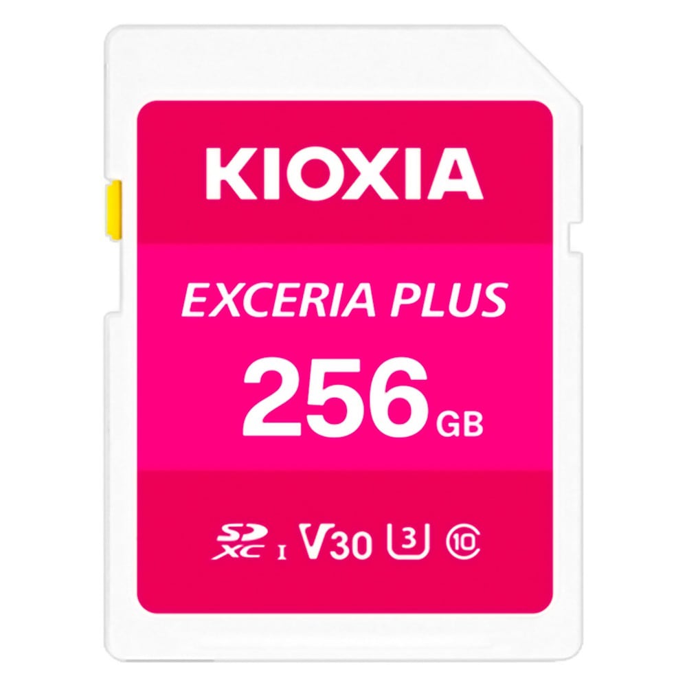 SDカード 256GB SDXC KIOXIA キオクシア EXCERIA PLUS G2 Class10 UHS-I U3 V30 R:100MB/s W:90MB/s 海外リテール LNPL1M256GG4 ◆メ