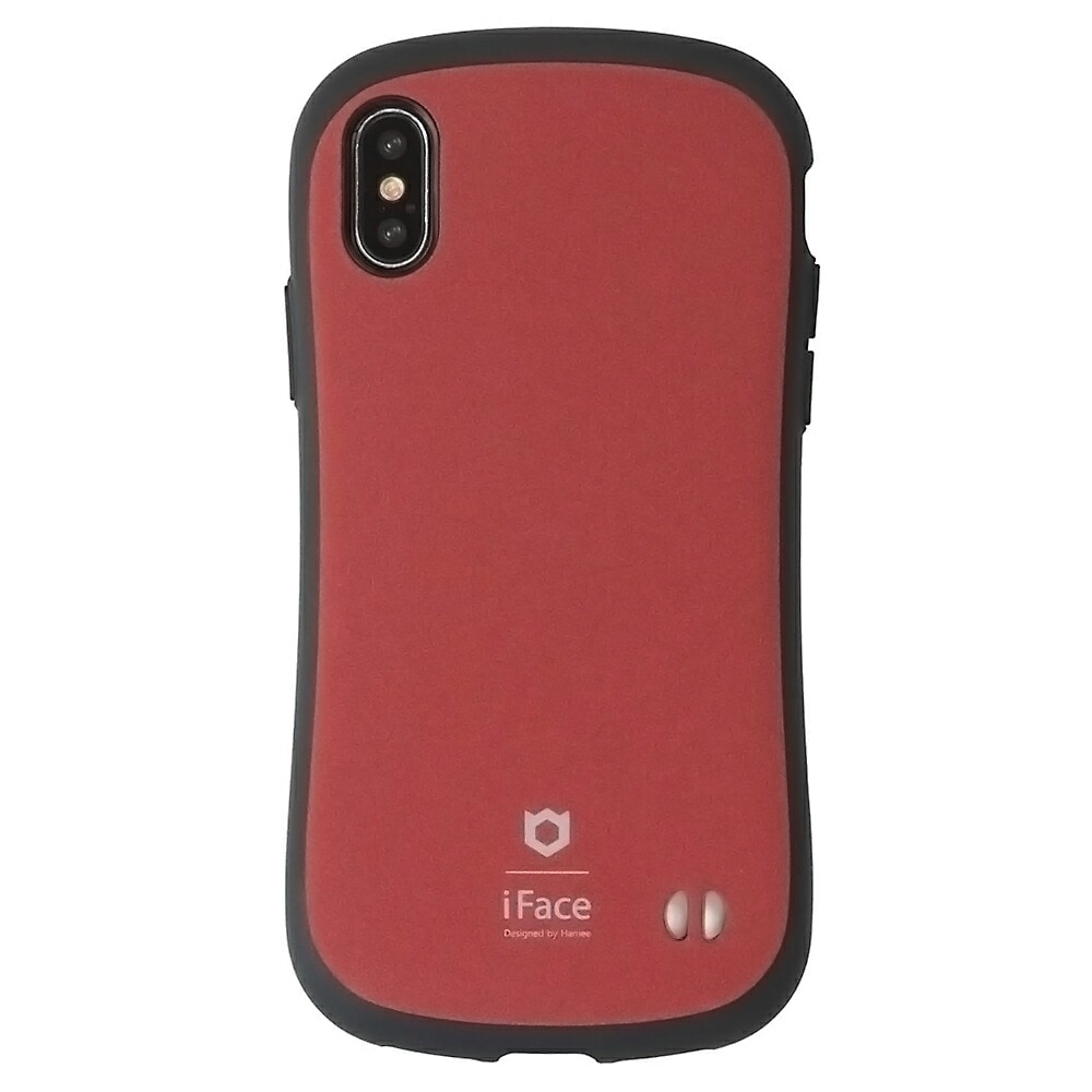 iFace First Class RD レッド iPhone XS MAX iPhoneXsMax 6.5インチ HAMEE ハミィ Standardケース TPU+PC素材 ストラップホール アウトレット 41-897317 ◆メ