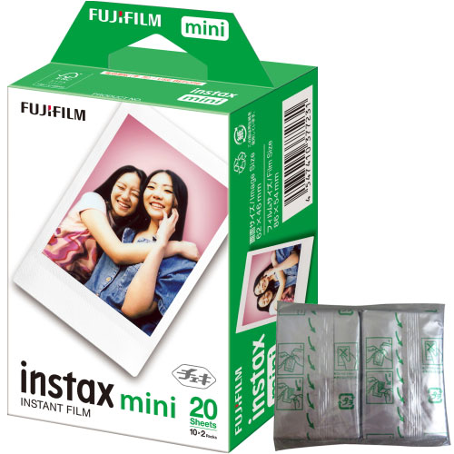 【お一人様1個限り】 FUJIFILM フジフィルム インスタントカメラ チェキ instax mini用フィルム 20枚(10枚入x2個パック) INSTAXMINIJP2 ◆メ