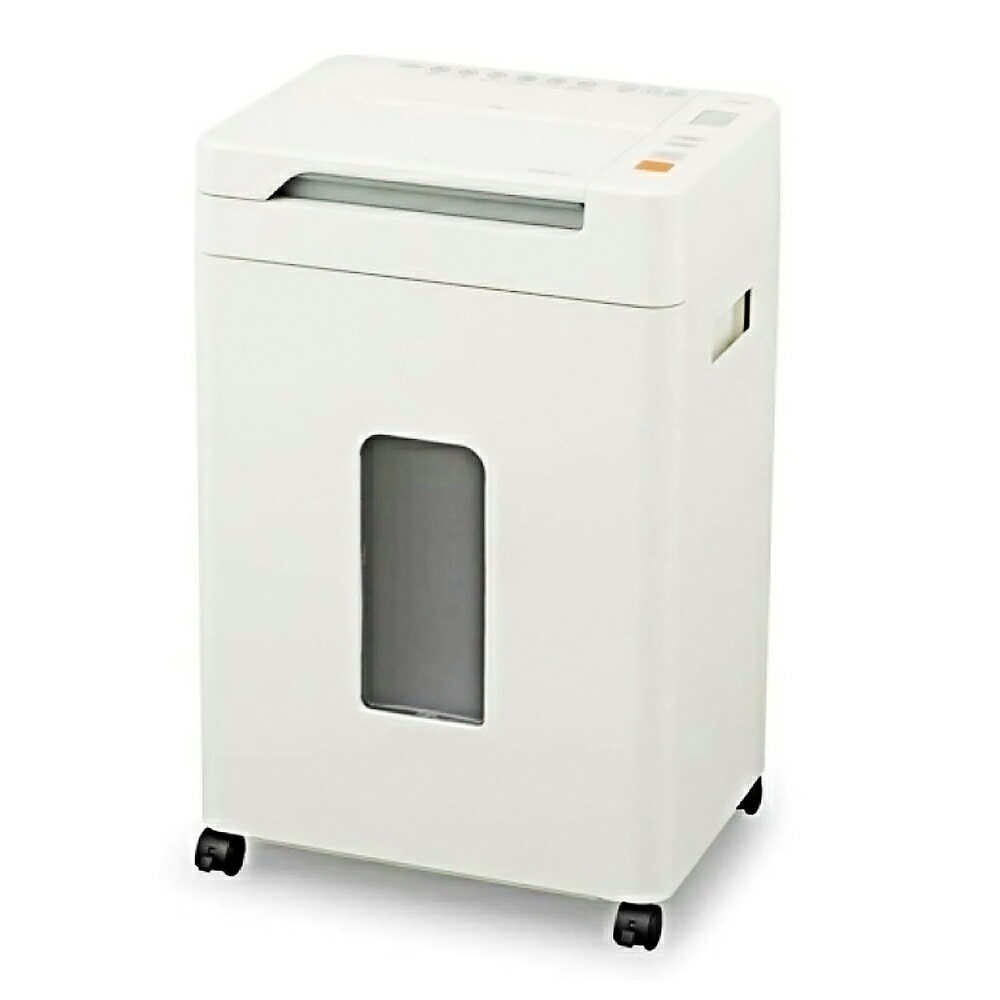 シュレッダー 28L AFS210C IRIS OHYAMA アイリスオーヤマ 超静音 除電 オートフィード 業務用 電動 自動 クロスカット くずならし機能 キャスター付 ホワイト AFS210C ◆宅