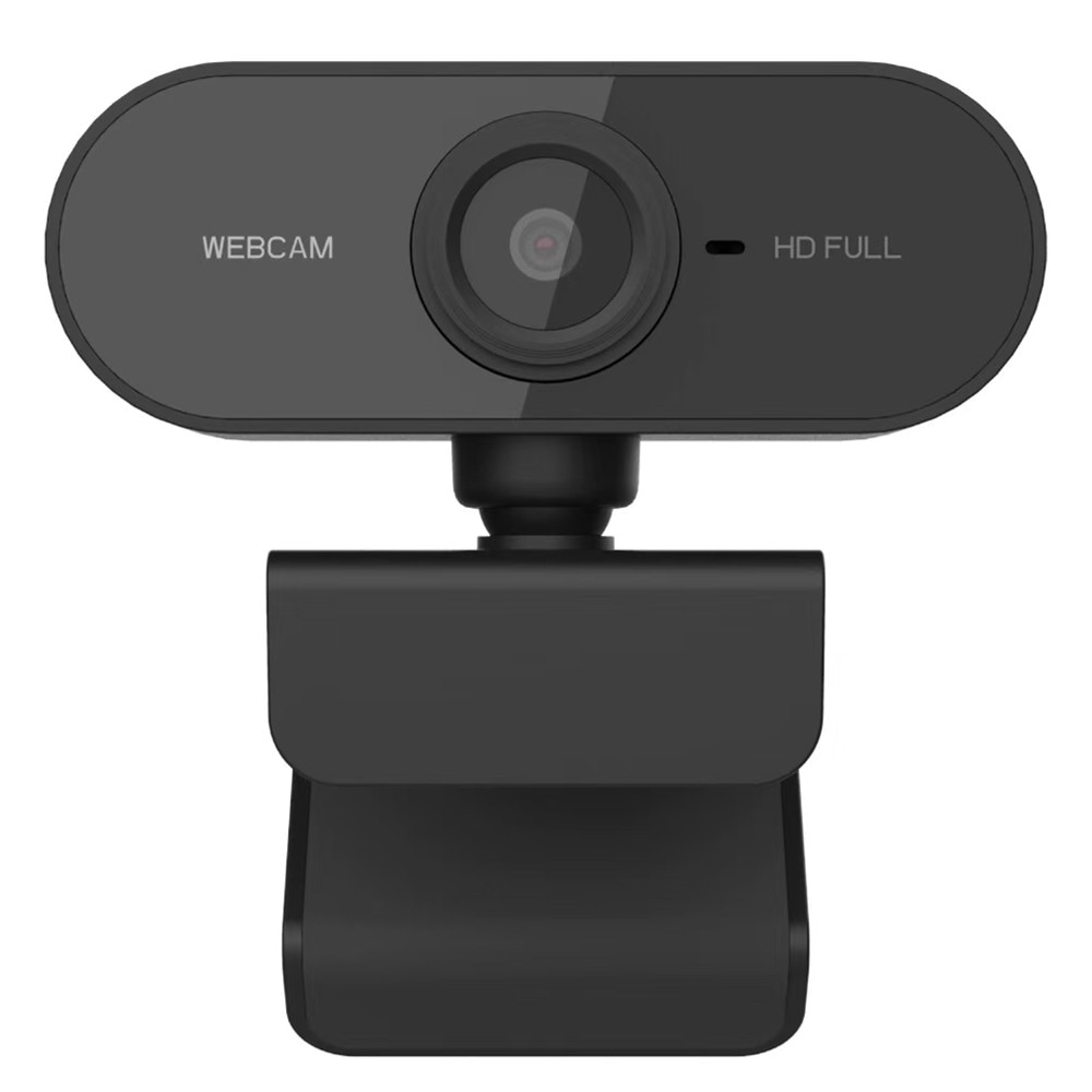 Webカメラ PCカメラ USBカメラ フルHD 1080p RealStorage リアルストレージ USB接続(USB2.0-A) 簡単固定 マイク付 テレワーク WEB会議 ブラック RS-WEBCAM001 ◆宅