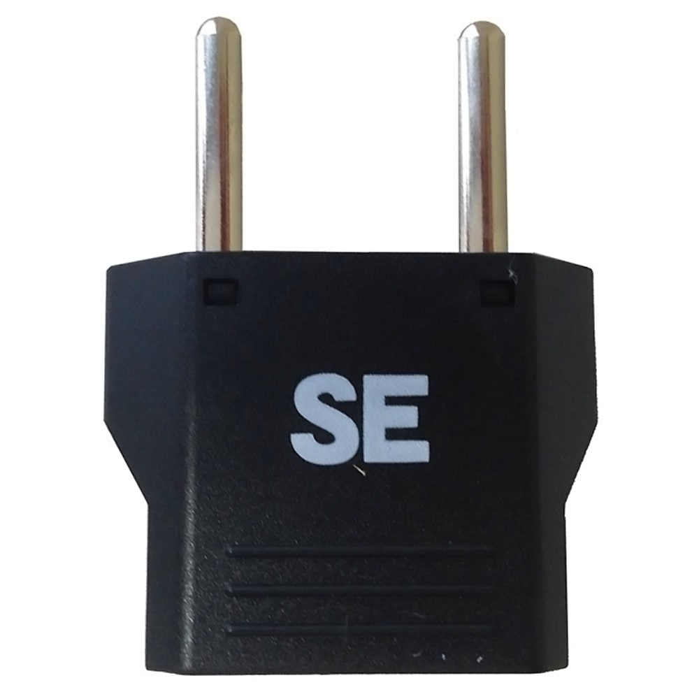 海外用変換プラグ SEタイプ 2個セット WP35S (WP-5 ×2p) Kashimura カシムラ A/B/CタイプのプラグをSEタイプに変換 定格10A/250V ブラック WP-35S ◆メ