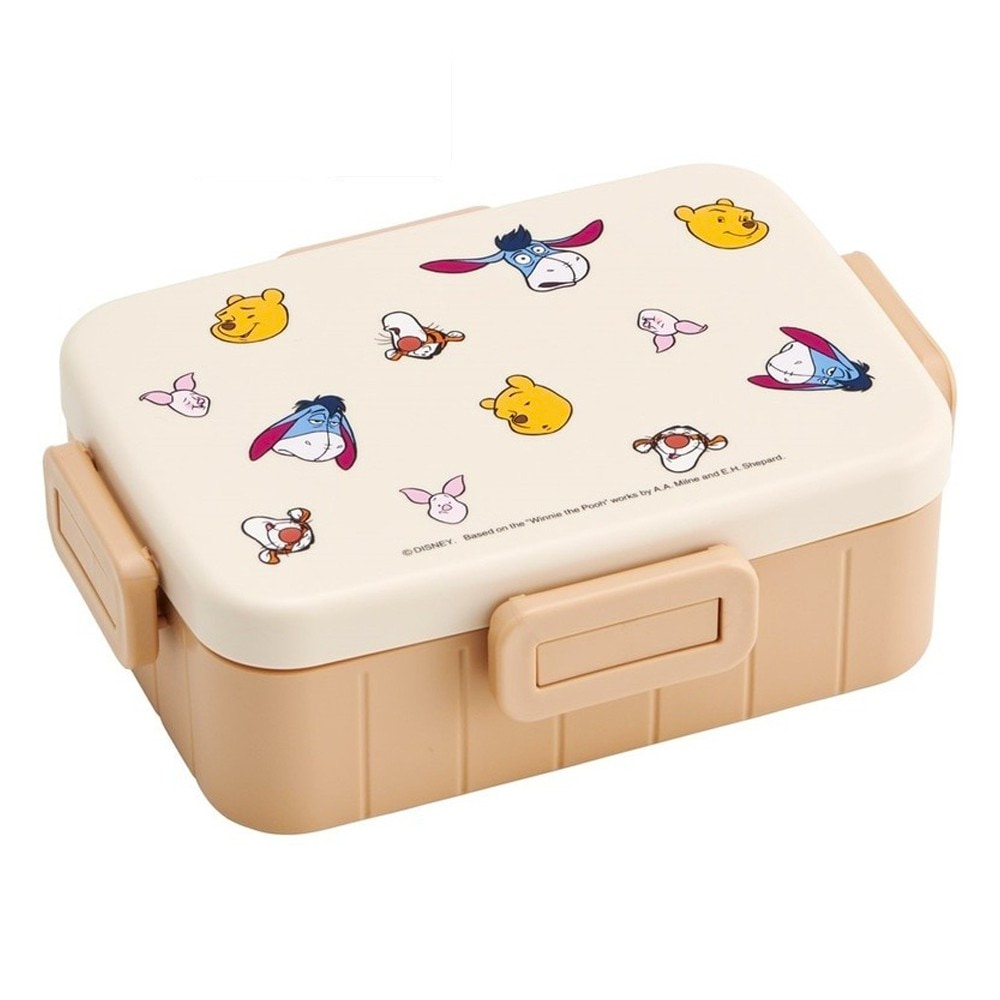 弁当箱 くまのプーさん フレンズ FUNNY FACE 4点ロックランチボックス