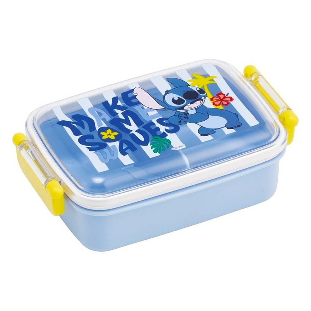 弁当箱 スティッチ 26 ディズニー ふわっとフタタイトランチボックス角