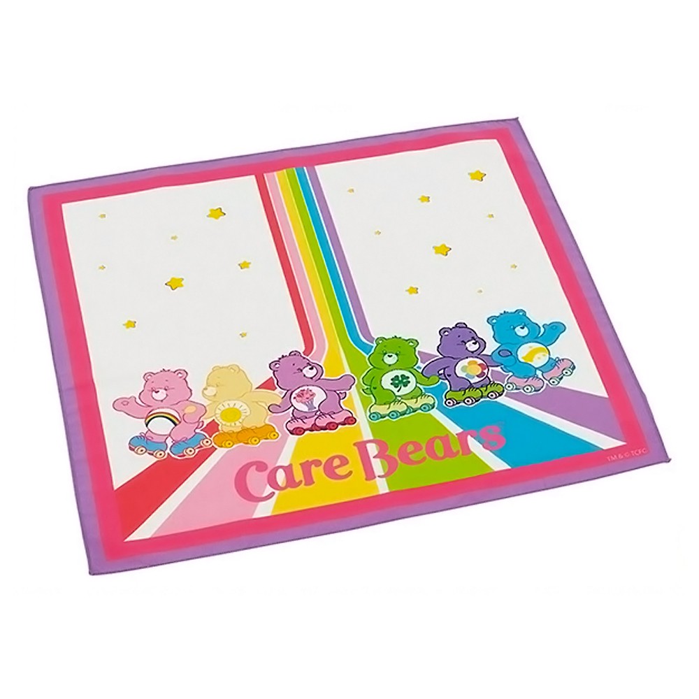 ランチクロス Care Bears ケアベア スケート SKATER スケーター 子供 レディース 通学 通園 かわいい ポリエステル100％ サイズ430×430mm 714719-KB4SN ◆メ