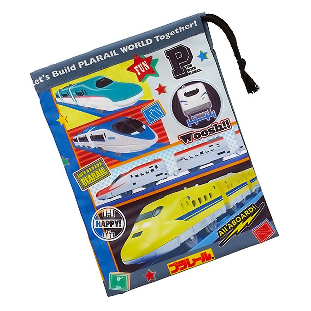 コップ袋 プラレール 26 コップ入れ 歯ブラシ入れ 巾着袋 SKATER スケーター 子供 サイズ205×148mm ポリエステル 722936-KB63SN ◆メ